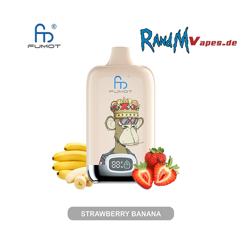 RandM Strawberry Banana 12000