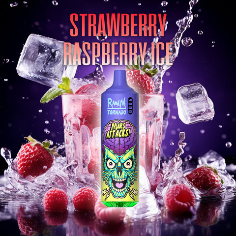 RandM Strawberry Raspberry Ice 9000