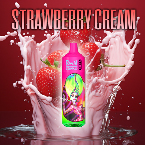 RandM Strawberry Cream 9000